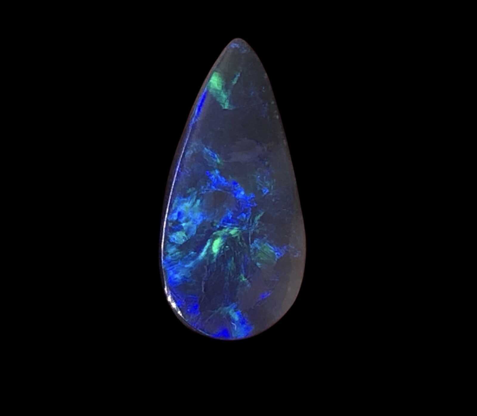 Lightning Ridge Black Teardrop